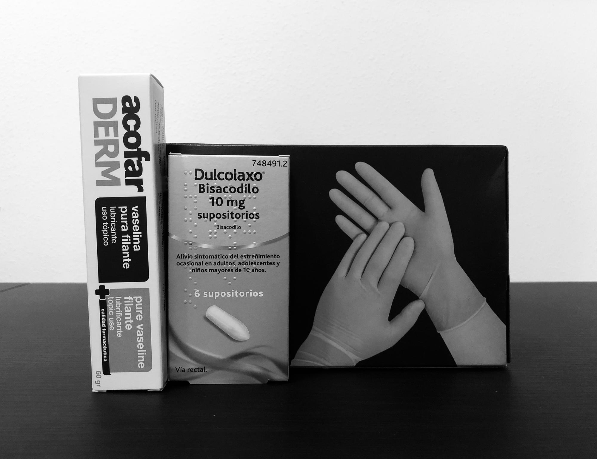 Foto guantes laxantes